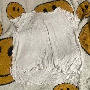 plain white flowy tshirt